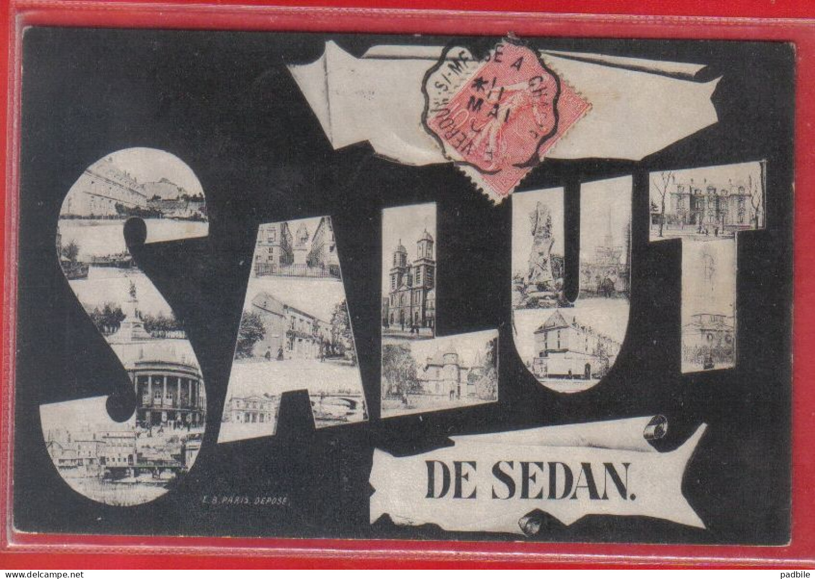 Carte Postale 08. Sedan Salut   Très Beau Plan - Sedan