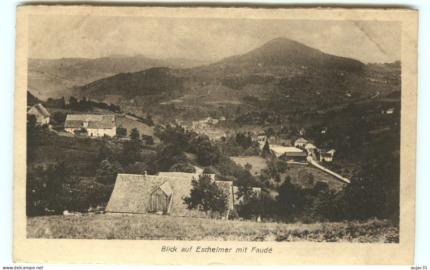 Dép 68 - Hachimette - Blick Auf Eschelmer Mit Faudé - état - Wintzenheim