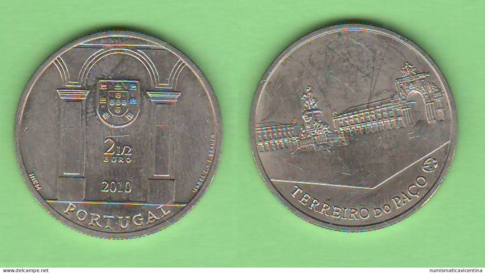 Portugal € 2,5 Euro 2010 Portogallo Portuguesa Nickel Coin - Portogallo