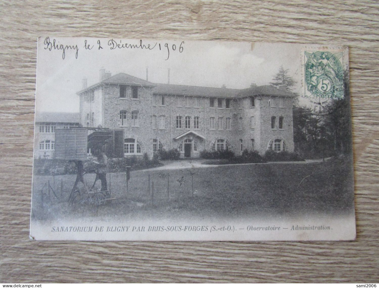 91 SANATORIUM DE BLIGNY PAR BRIIS SOUS FORGES OBSERVATOIRE ADMINISTRATION - Briis-sous-Forges