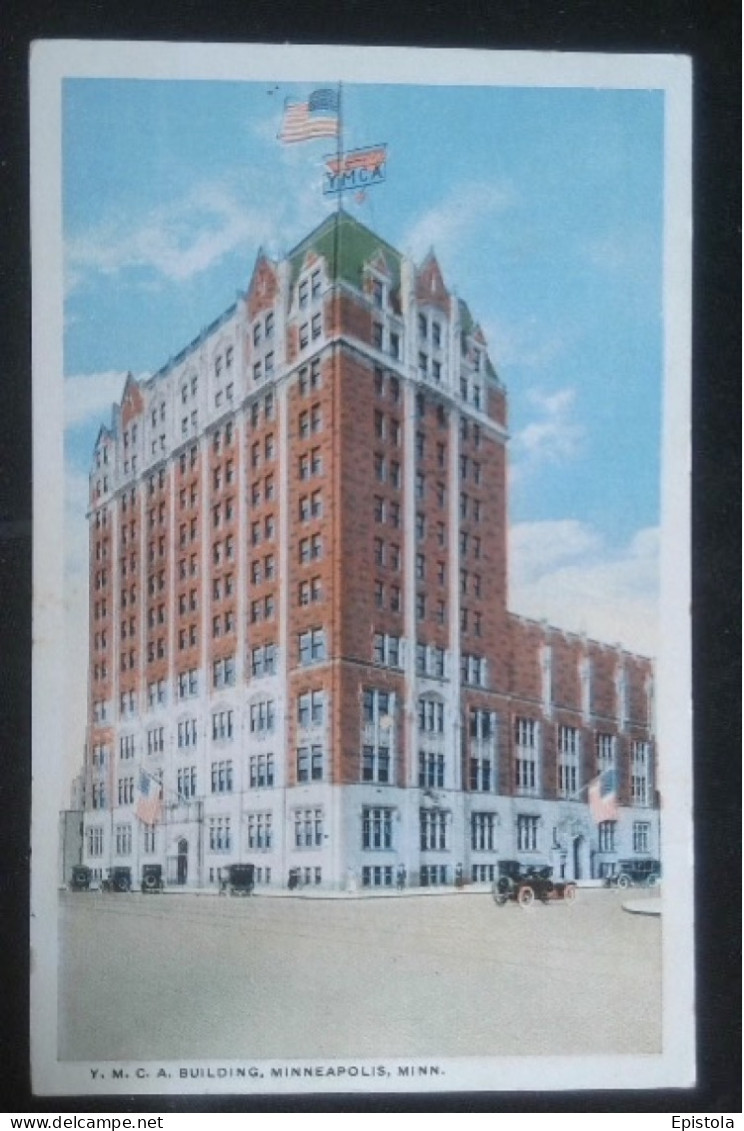 ► YMCA Building Minneapolis Minn. 1920 - Minneapolis