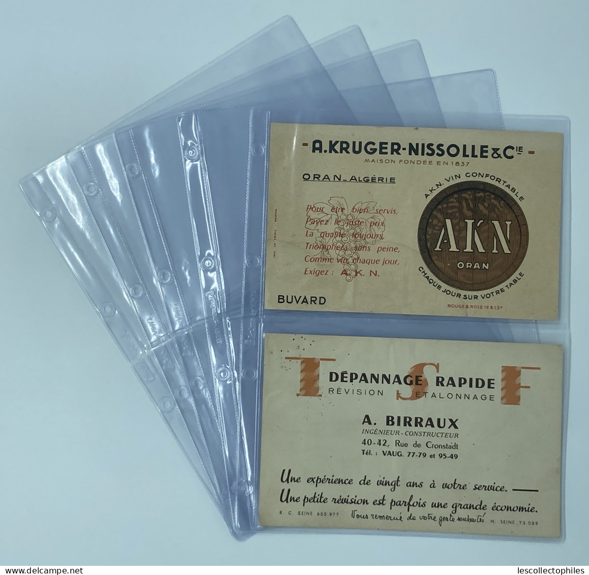 LOT 10 FEUILLES TRANSPARENTES (FORMAT A4) POUR DIVERS / 2 CASES RECTO 14,5 X 21,5 - Zubehör