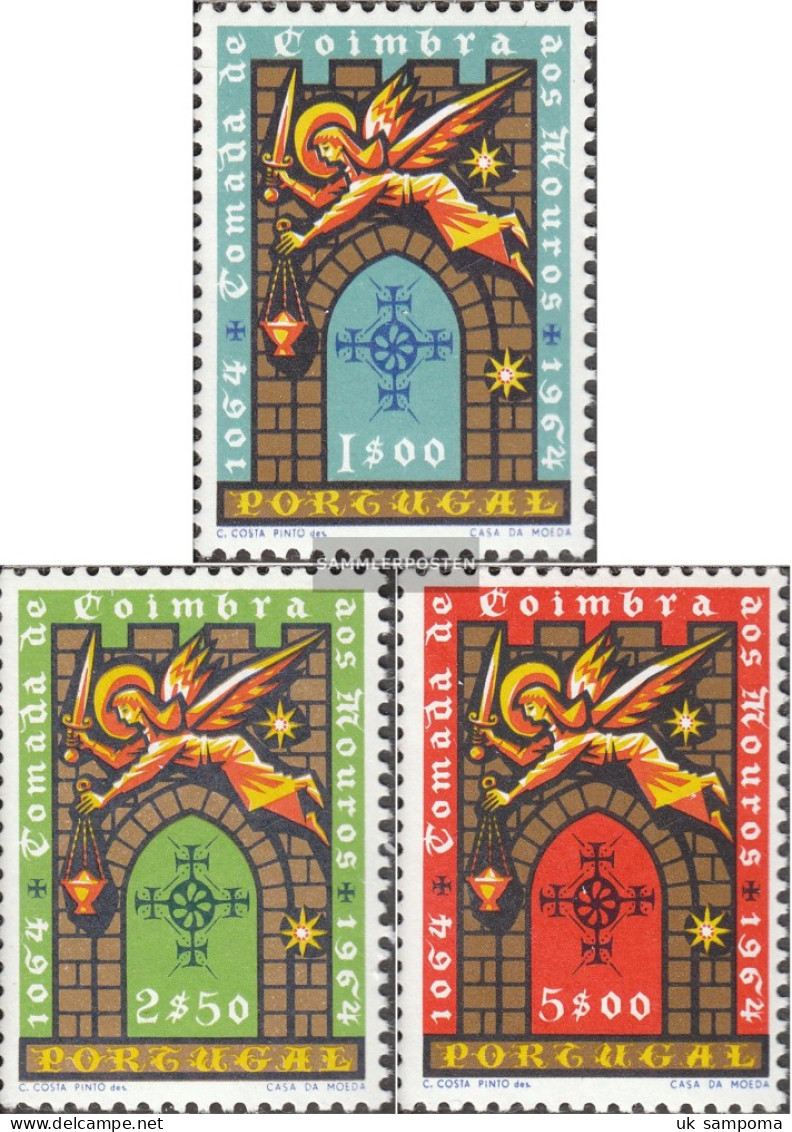 Portugal 979-981 (complete Issue) Unmounted Mint / Never Hinged 1965 City Coimbra Of The Moors - Unused Stamps