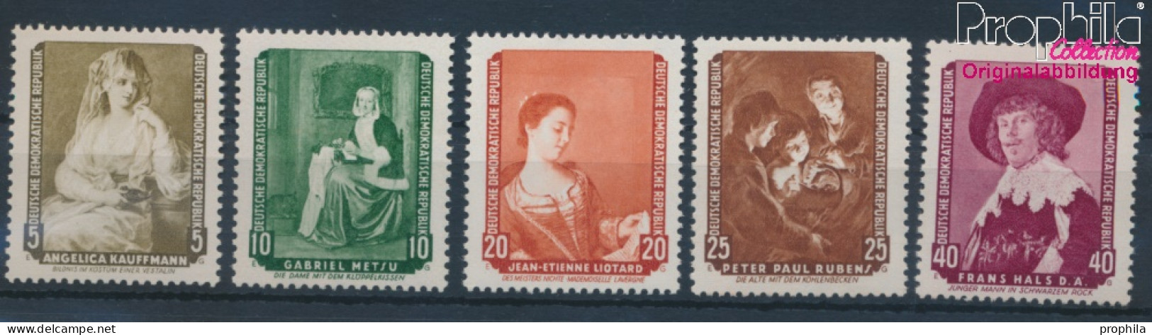 DDR 693-697 (kompl.Ausgabe) Postfrisch 1959 Gemälde (10393889 - Unused Stamps