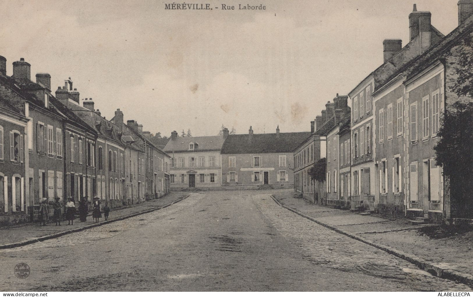 CPA ESSONNE 91 - MEREVILLE - RUE LABORDE REF 8 - Other & Unclassified