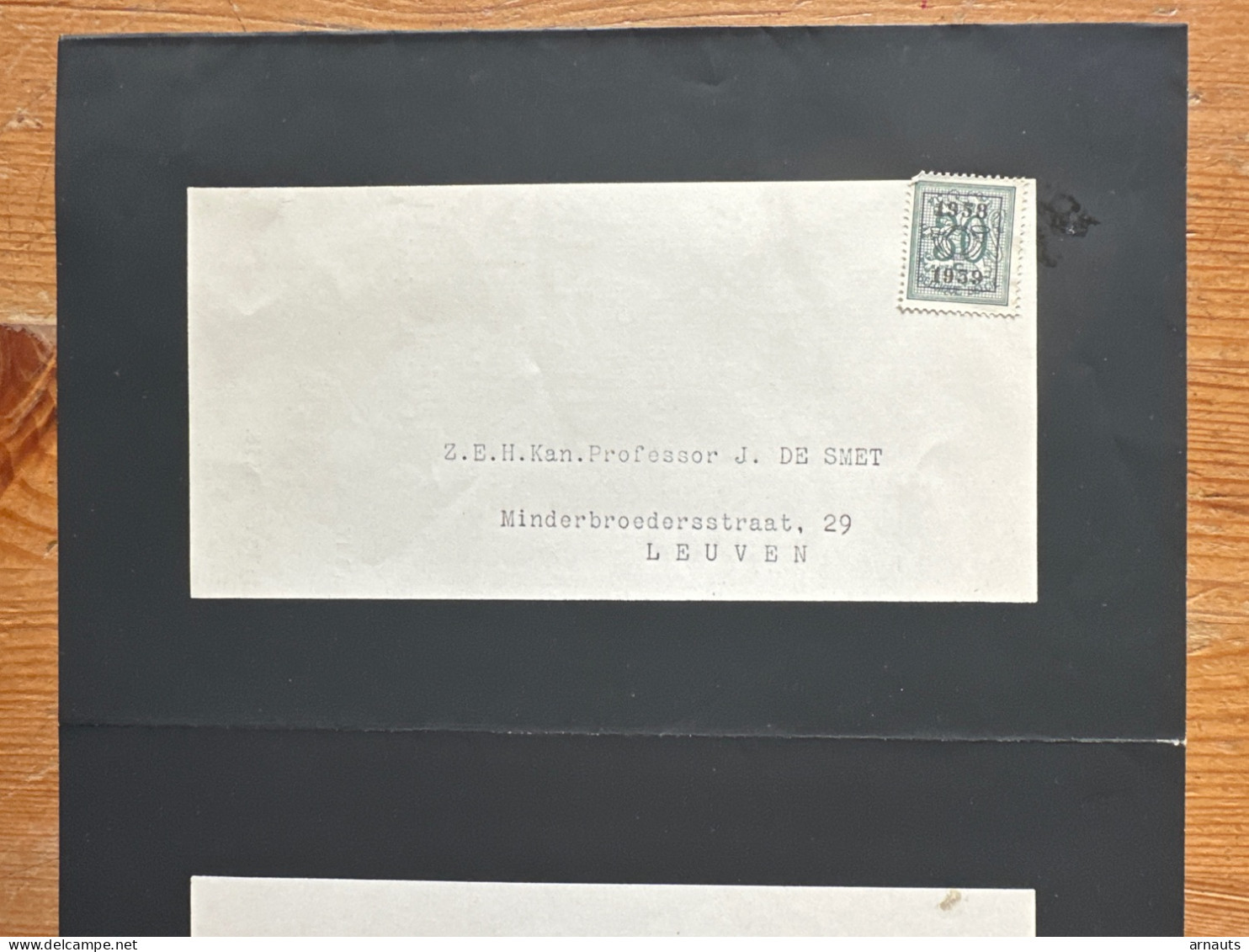 Rector Kath. Univ Leuven KUL U Gebed Eerw. Heer Van Reusel Jozef *1897 Aarschot +1958 Leuven Docent Fac. Wetenschappen - Obituary Notices