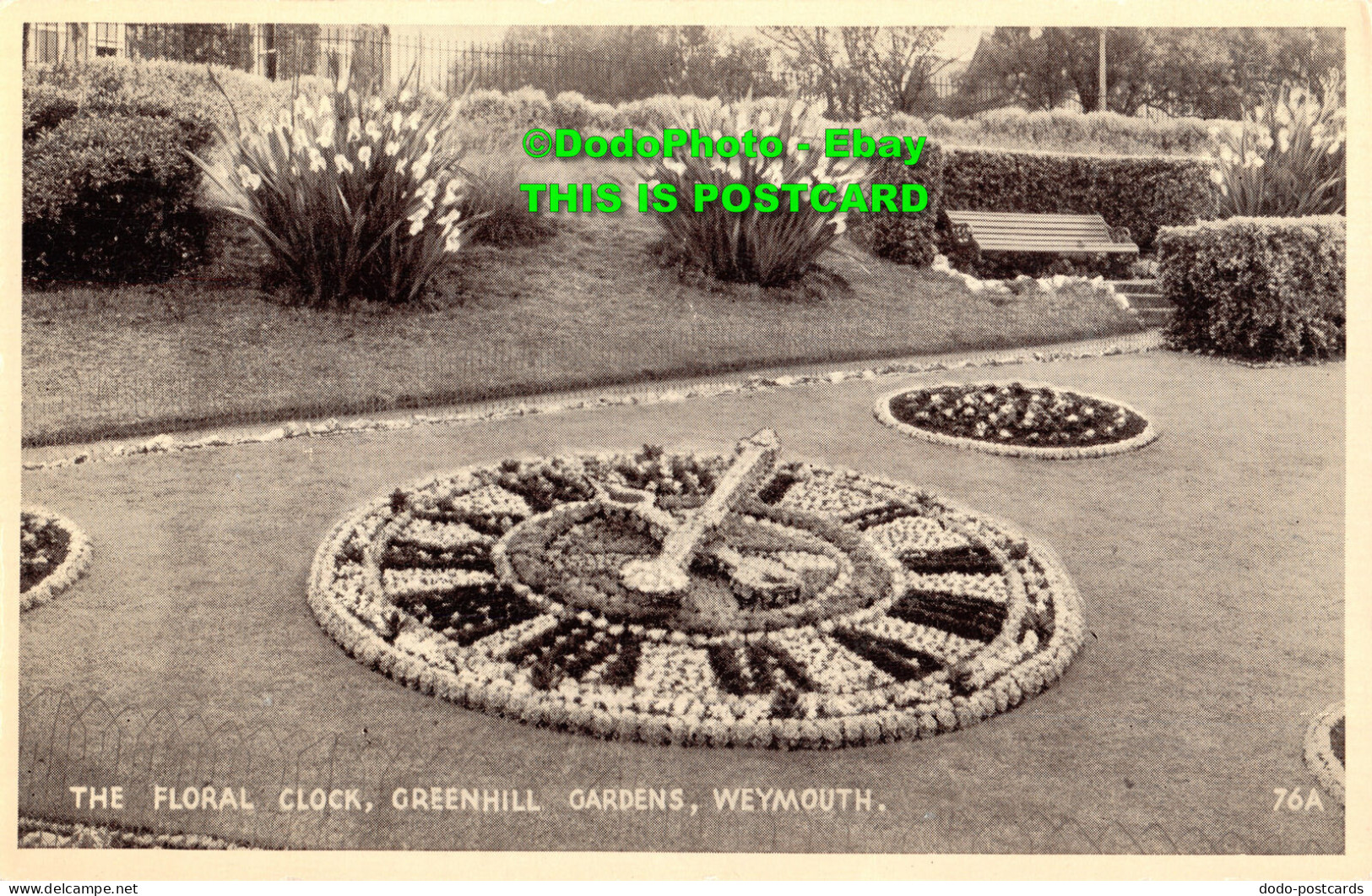 R427496 Weymouth. The Floral Clock. Greenhill Gardens - World