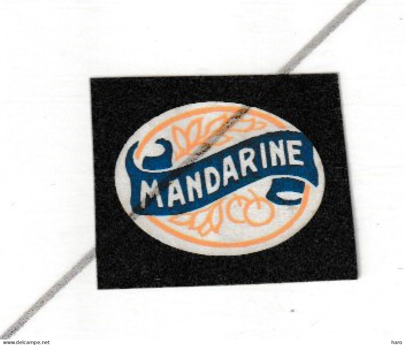 Etiquette - Fruit MANDARINE  - Publicité   (B314) - Other & Unclassified
