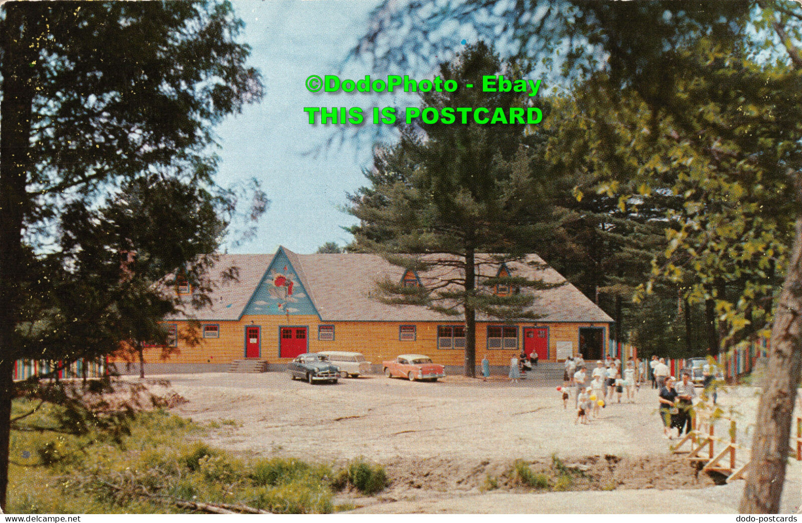 R427519 K 57. Entrance And Parking Lot Santas Village. Muskoka. Canada. Thatcher - World