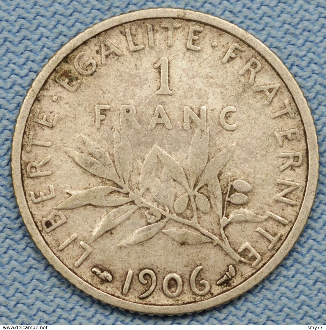 France • 1 Franc 1906 • Semeuse •  [24-626] - 1 Franc