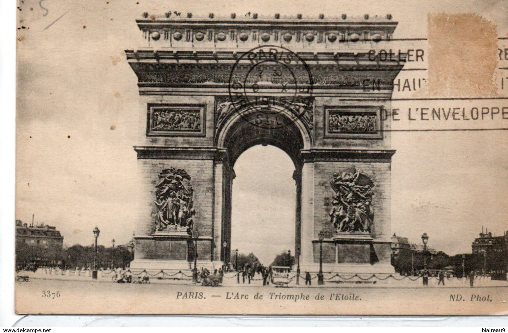 3376 L Arc De Triomphe De L Etoile - Arc De Triomphe