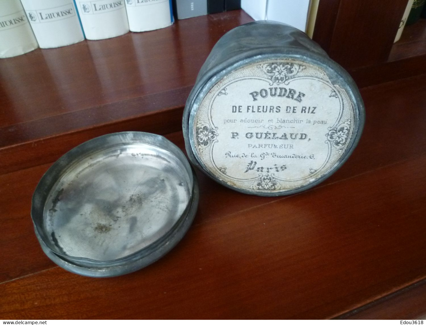 Boite De Poudre De Fleurs De Riz - Adoucir Blanchir La Peau - P. Guélaud Parfumeur Paris - Sonstige & Ohne Zuordnung