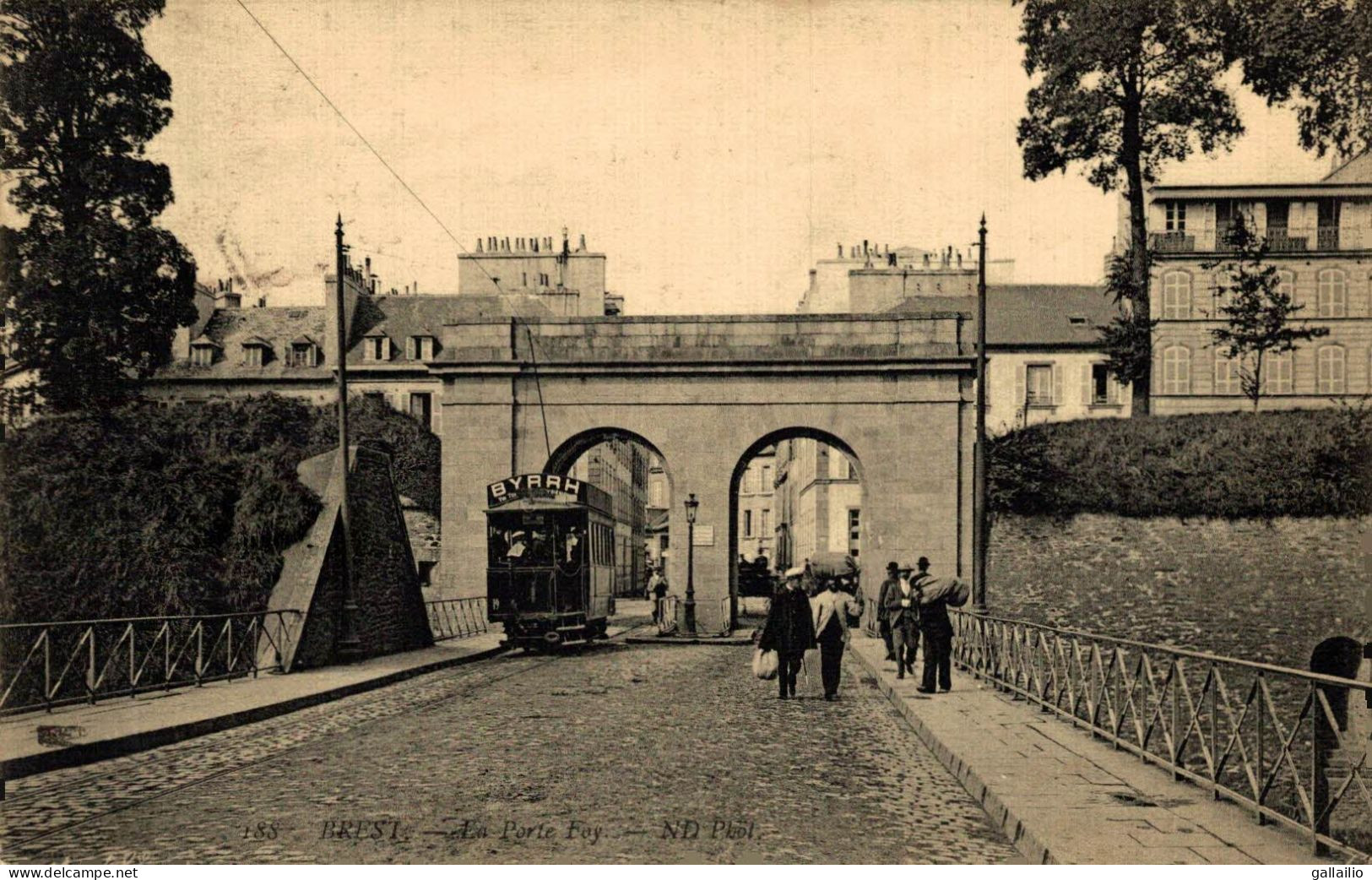 BREST LA PORTE FOY TRAMWAY - Brest