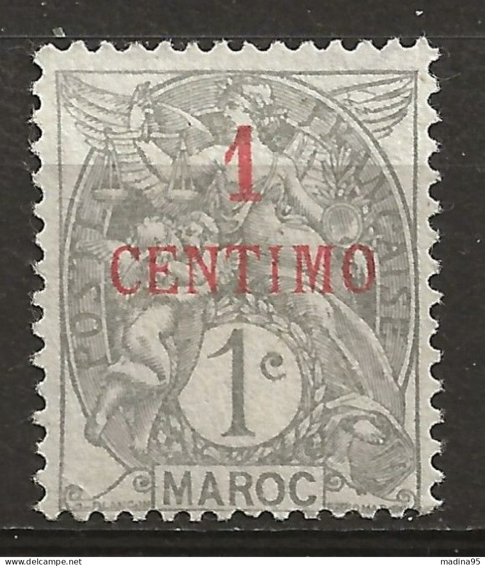 MAROC Colo:, (*), N° YT 20, Nsg, TB - Unused Stamps