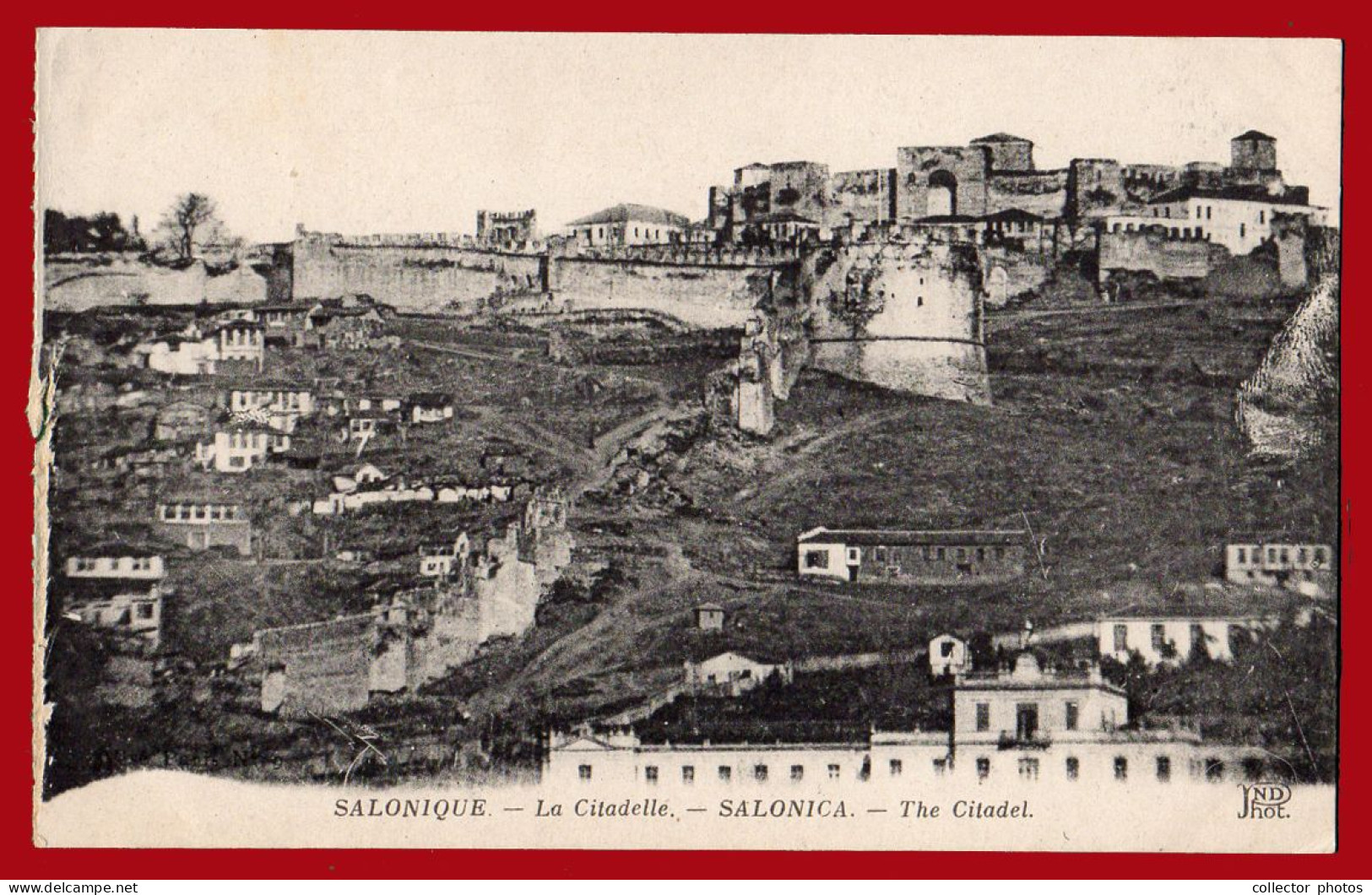 THESSALONIKI Salonica Greece 1910s (circa WWI). Lot of 8 vintage used postcards [de133]