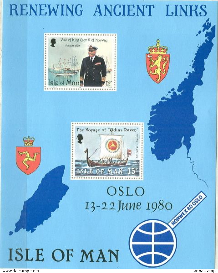 Isle Of Man MNH SS - Bateaux