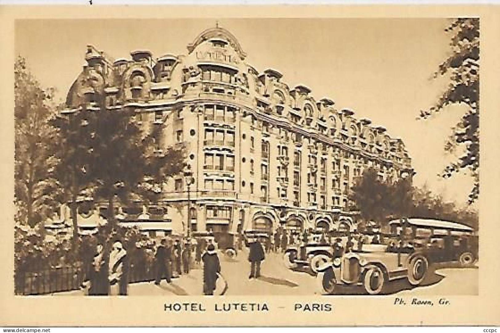 CPA Paris Hôtel Lutecia - Paris (06)