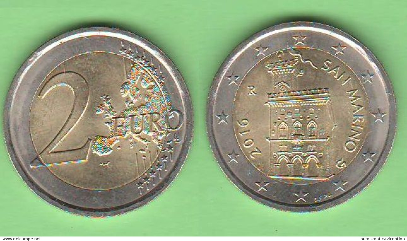 San Marino 2 Euro 2016 € I° Tipo - San Marino