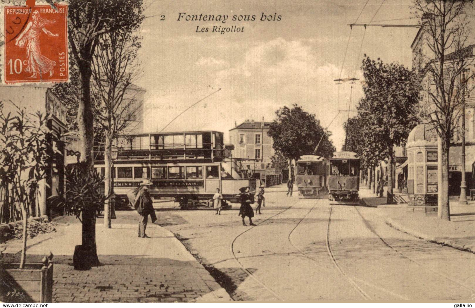 FONTENAY SOUS BOIS LES RIGOLLOT - Fontenay Sous Bois