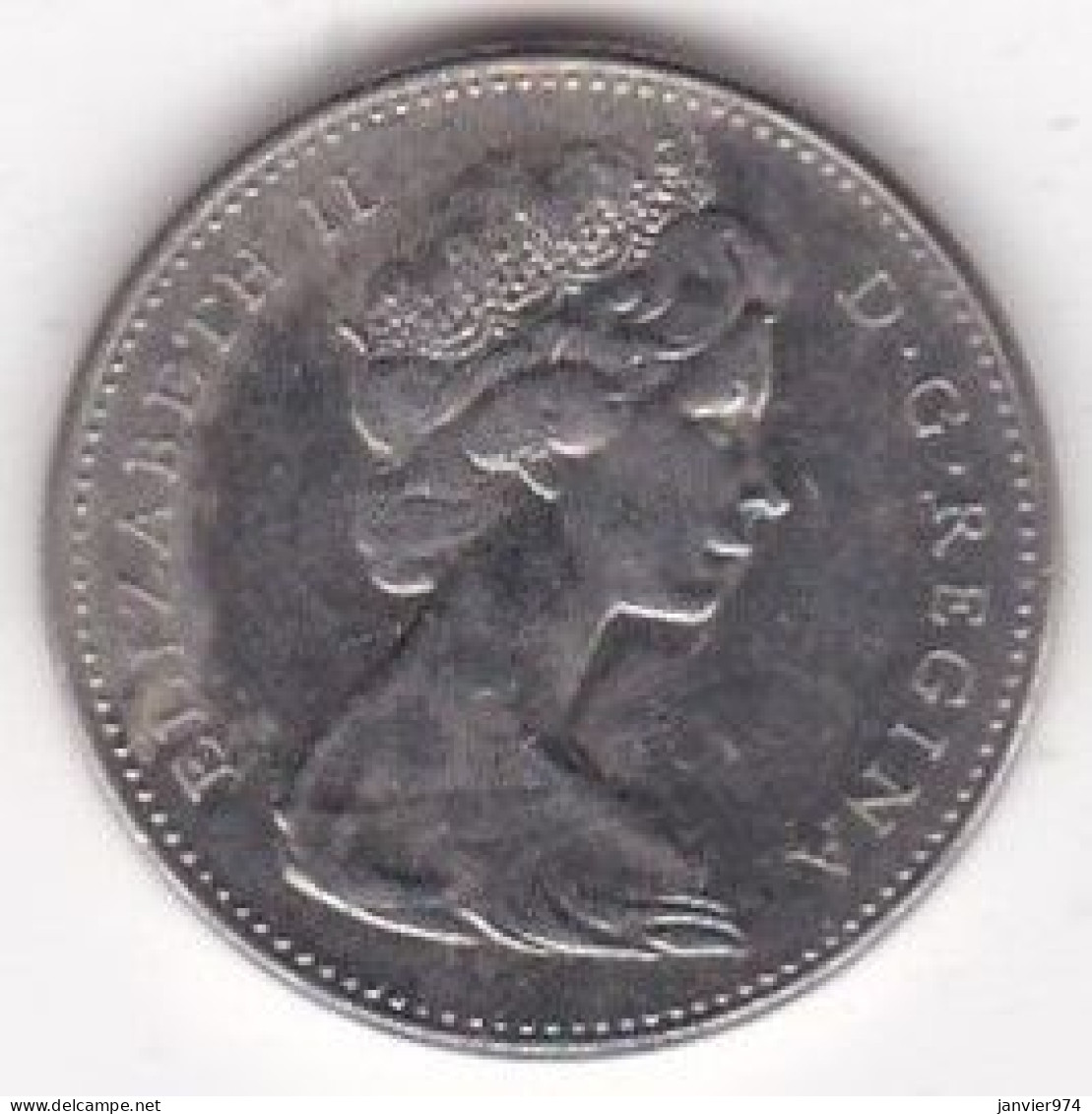 Canada 5 Cents 1867 – 1967 Confédération ,  Elizabeth II, En Nickel, KM# 66 , Sup/XF - Canada