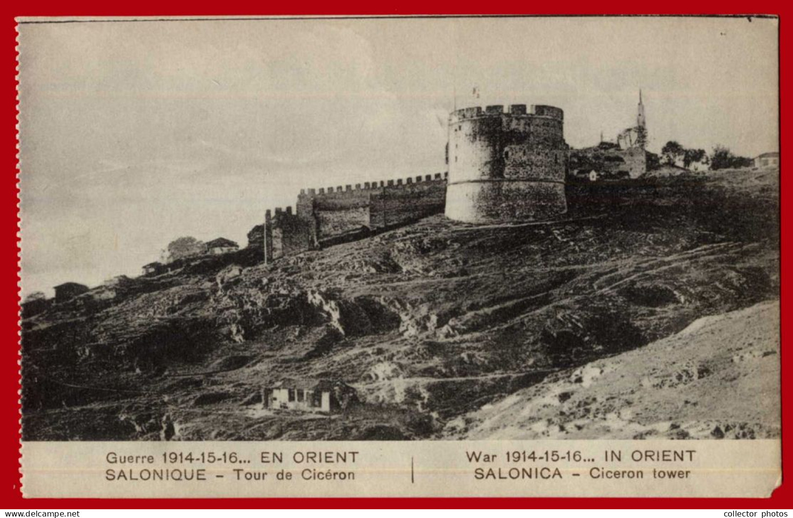 THESSALONIKI Salonica Greece 1910s (circa WWI). Lot Of 10 Vintage Used Postcards [de135] - Greece