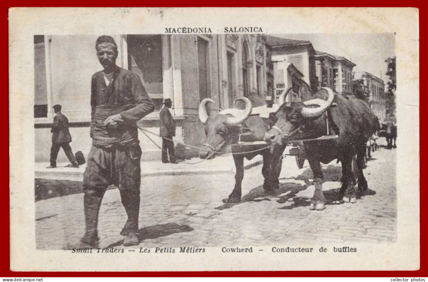 THESSALONIKI Salonica Greece 1910s (circa WWI). Lot of 10 vintage used postcards [de135]