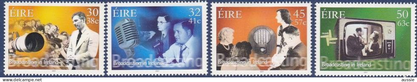 Irlande Ireland Eire 2001 Yvertn° 1321-1324 *** MNH - Ungebraucht