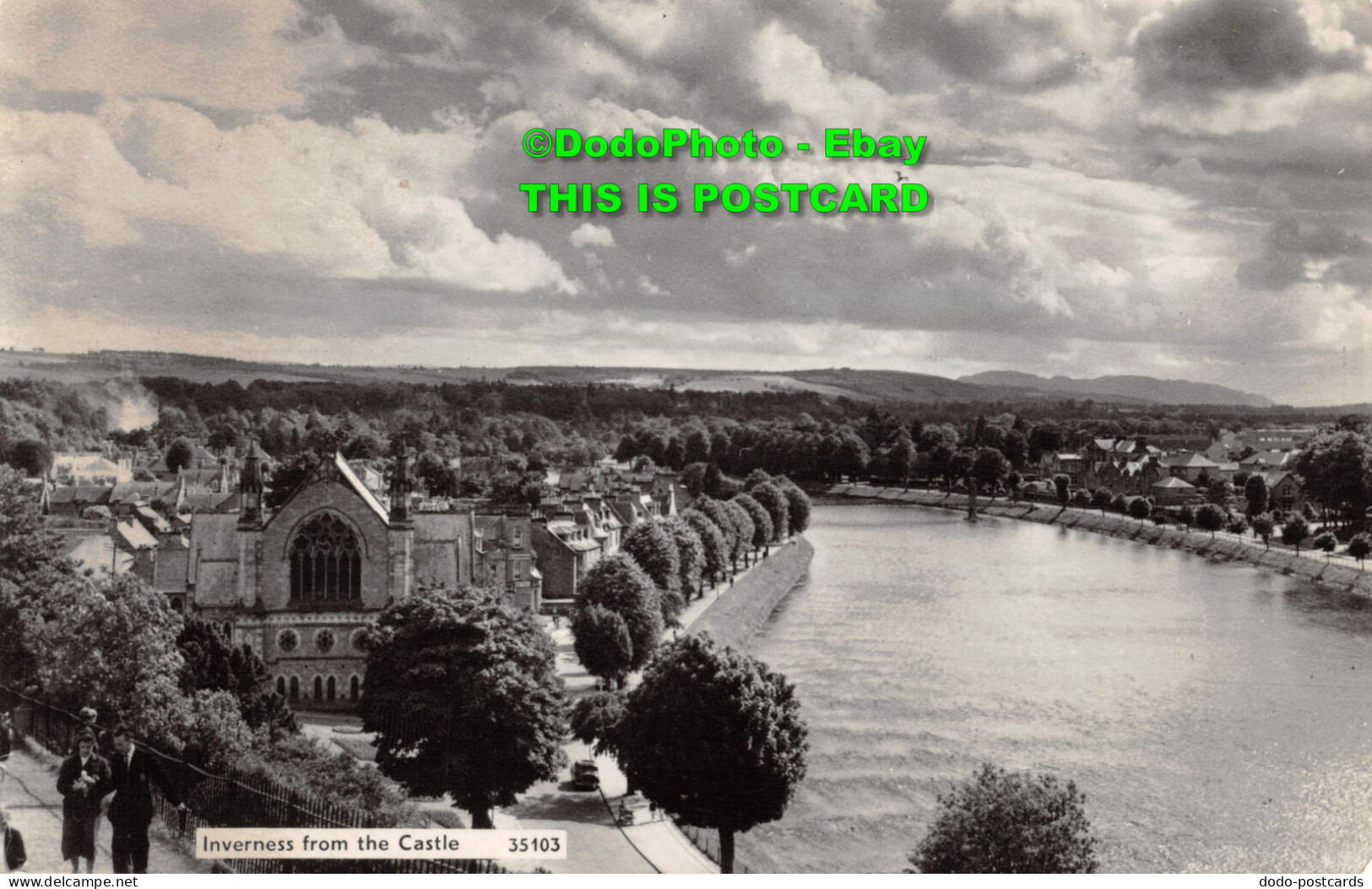 R427721 Inverness From The Castle. 35103. RP. 1966 - Wereld
