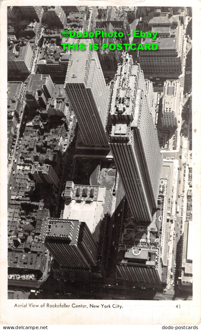 R427737 Aerial View Of Rockefeller Center. New York City. 43 - Mondo