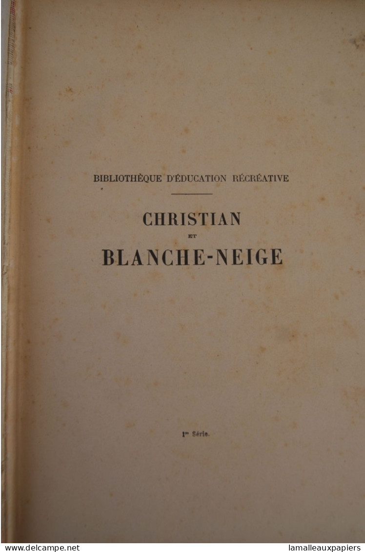 Christian Et Blanche Neige (A.CONSTANT) Collection PICARD (début 20e Siècle) - 1901-1940