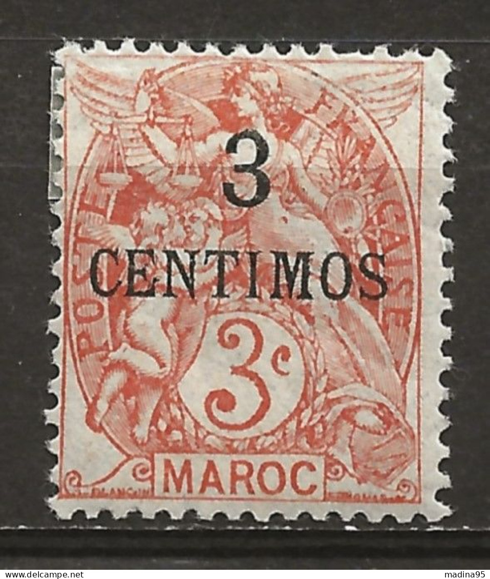 MAROC Colo:, *, N° YT 22, Forte Ch., B - Nuevos