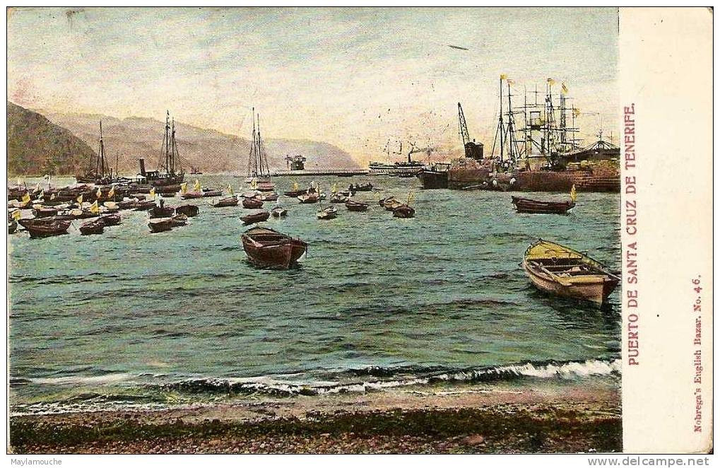 Santa Cruz De Tenerife Puerto 1911( B T - Tenerife