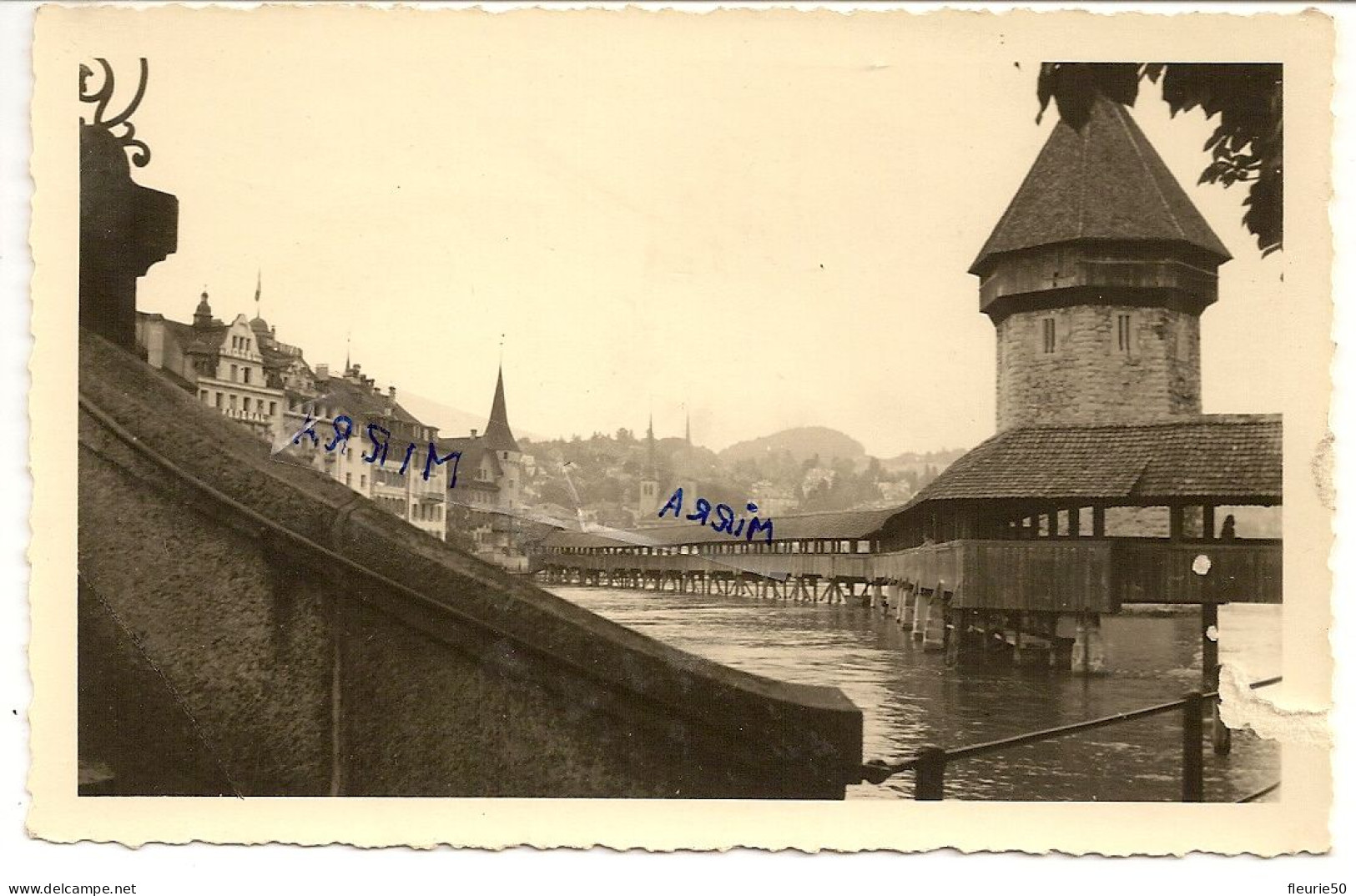 Suisse - LUCERNE - Le Pont Couvert. - Lucerne