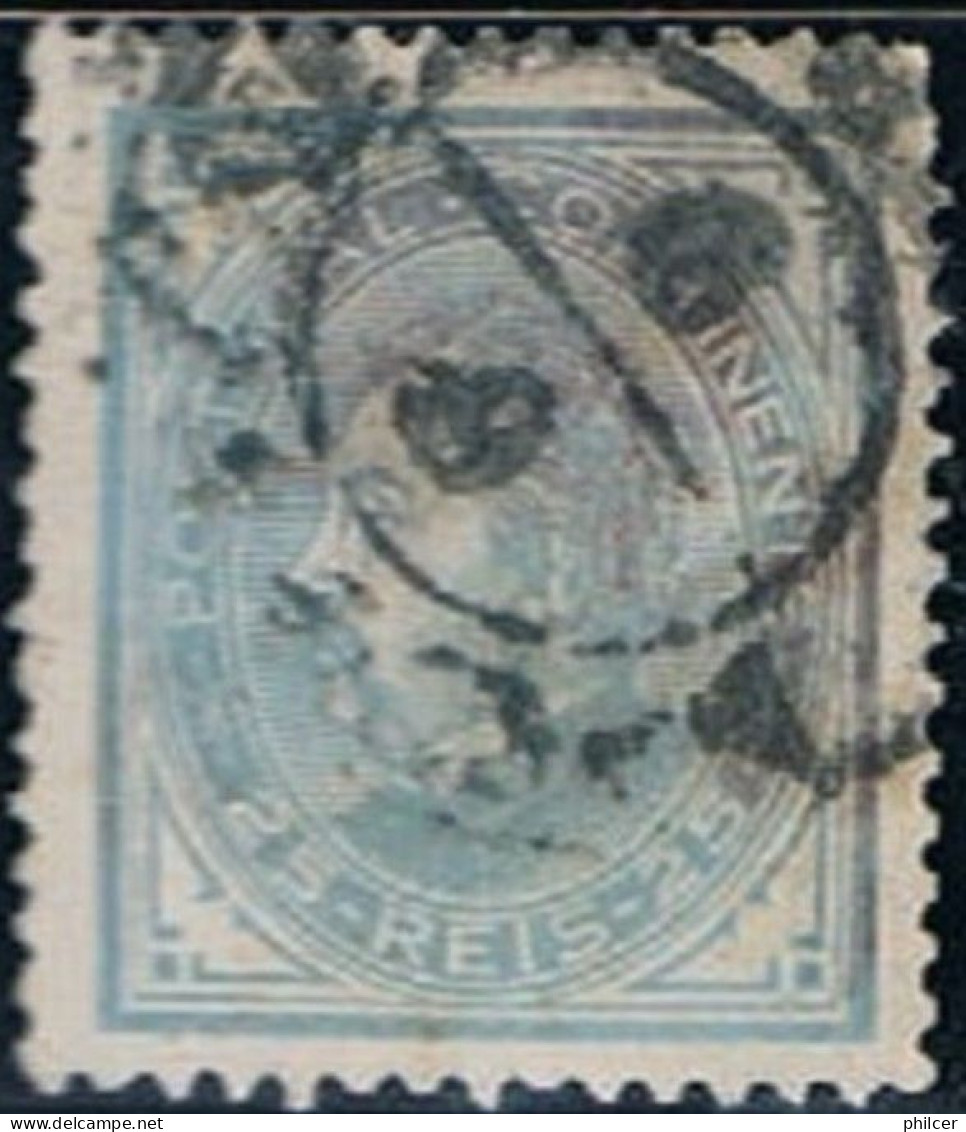 Portugal, 1880/1, # 54 Dent. 12 1/2, Azul, Used - Nuevos