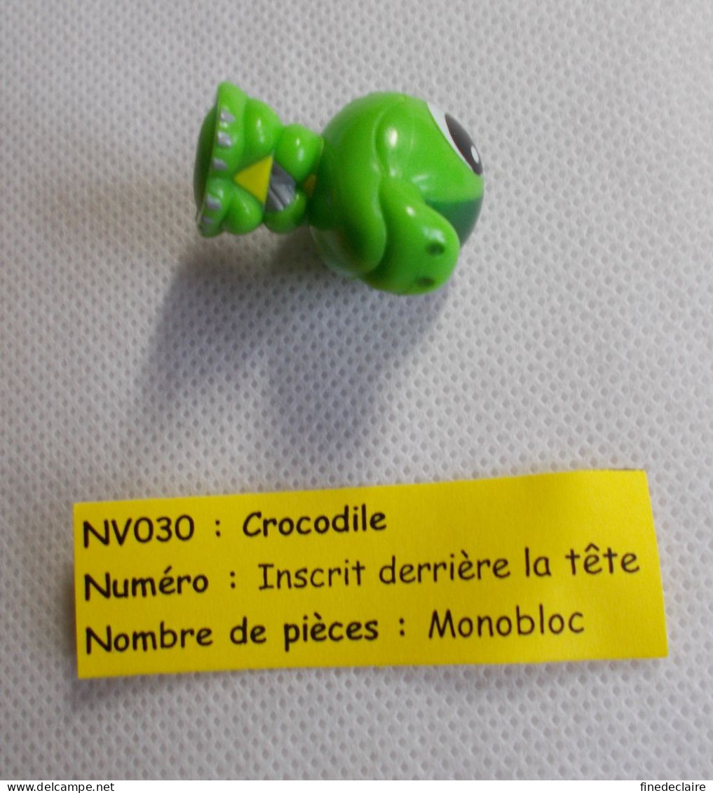 Kinder - Animaux Renversés - Crocodile - NV030 - Sans BPZ - Monoblocchi