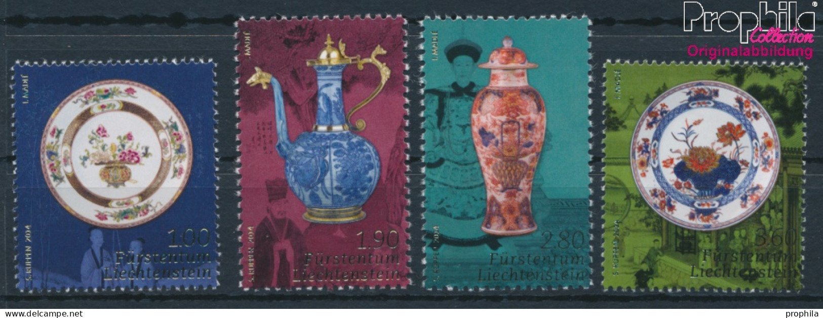 Liechtenstein 1733-1736 (kompl.Ausg.) Postfrisch 2014 Porzellan (10377526 - Unused Stamps