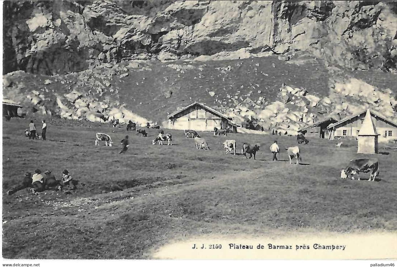 VS Plateau De Barmaz Près Champéry - J.J. 2150 Pas Circulé NEUVE - Champéry