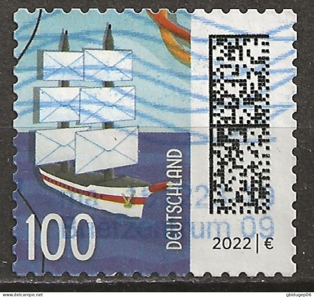 YT N° 3430 - Oblitéré - Le Monde Des Lettres (autoadhésif) - Used Stamps