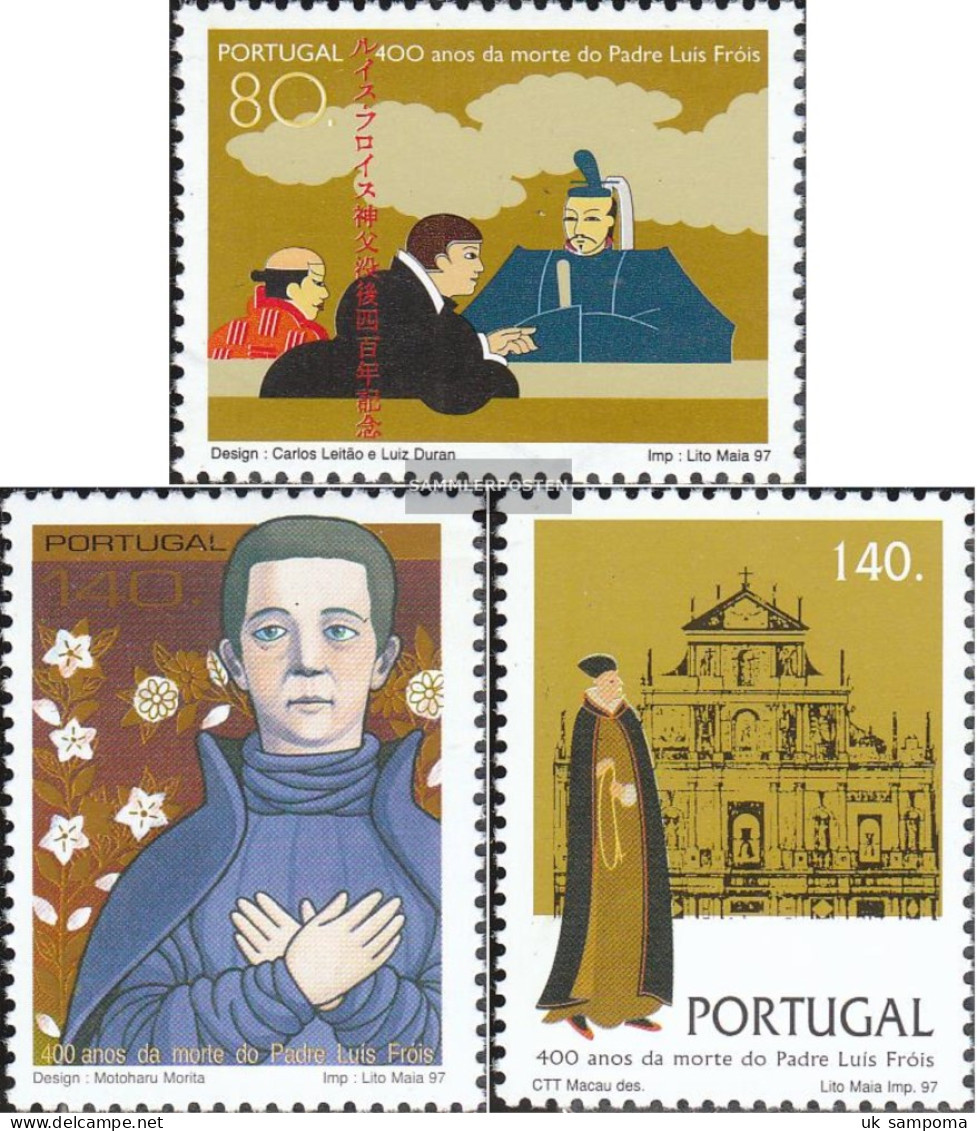 Portugal 2192-2194 (complete Issue) Unmounted Mint / Never Hinged 1997 Pater Luis Frois - Ungebraucht