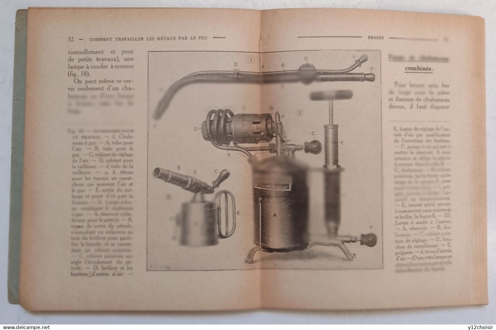 Livre Comment Un Amateur Peut Travailler Les Métaux Par Le Feu . Ed. Ernest Flammarion . Collection Baudry De Saunier - Basteln