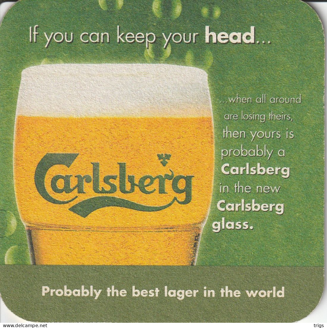 Carlsberg - Sotto-boccale