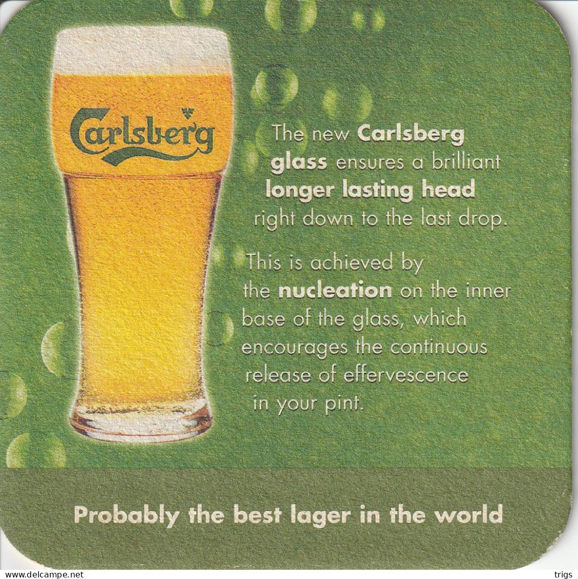 Carlsberg - Sotto-boccale