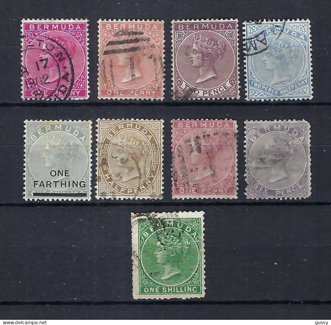 BERMUDES Ca.1865-1900: Lot D' Obl. - Bermudes