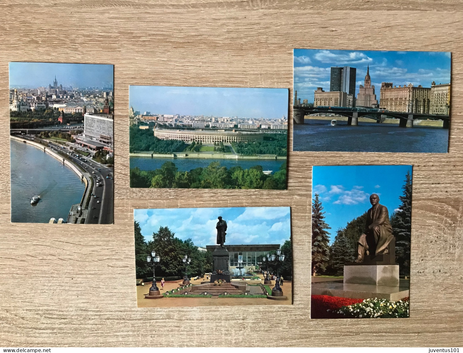 Carnet 15 Vues De Moscou-Moscow - Russia