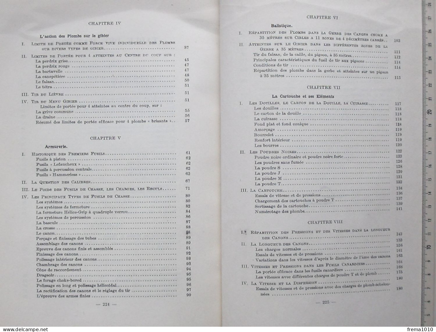 "LE TIR ET LA PORTEE DES FUSILS DE CHASSE" Livre de 1932 de SOUCHET - Imp. HENAFF à SAINT-ETIENNE