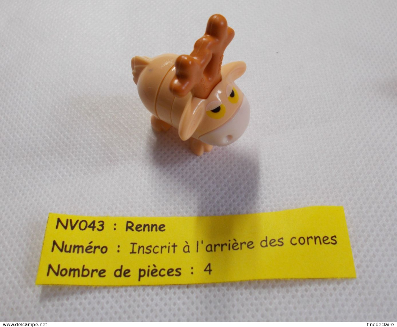 Kinder - Animaux Impossibles - Renne - NV043 - Sans BPZ - Steckfiguren