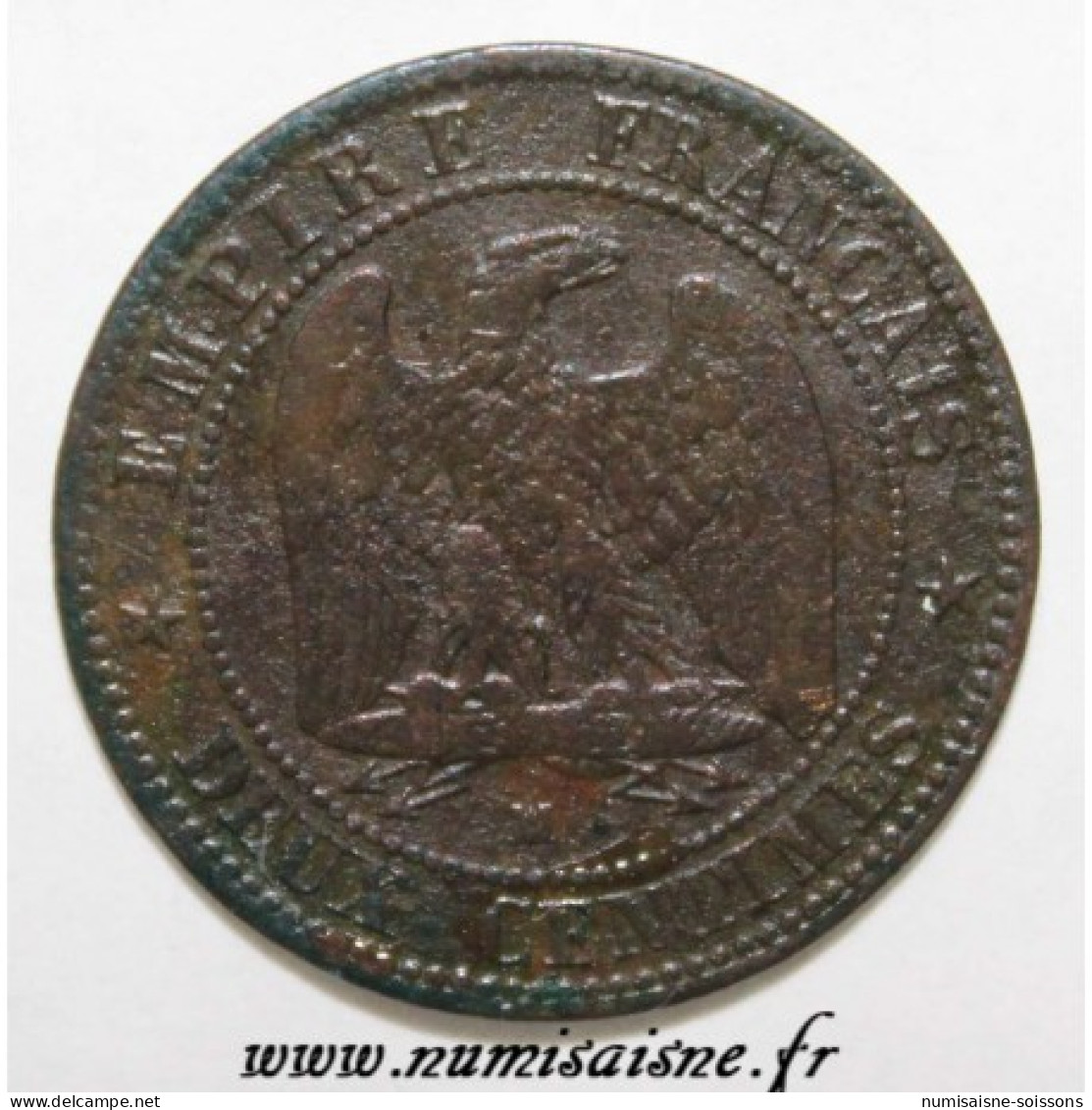 GADOURY 103 - 2 CENTIMES 1855 MA - Marseille - NAPOLÉON III - KM 776 - Ancre - TB - 2 Centimes