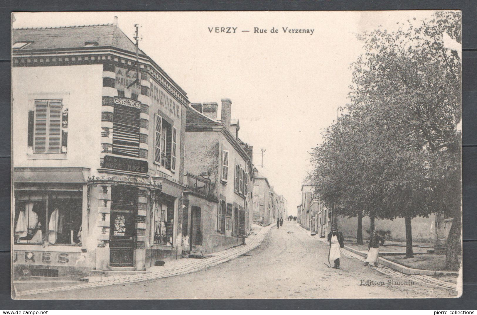 Verzy - Marne - Rue De Verzenay - Commerces - Verzy