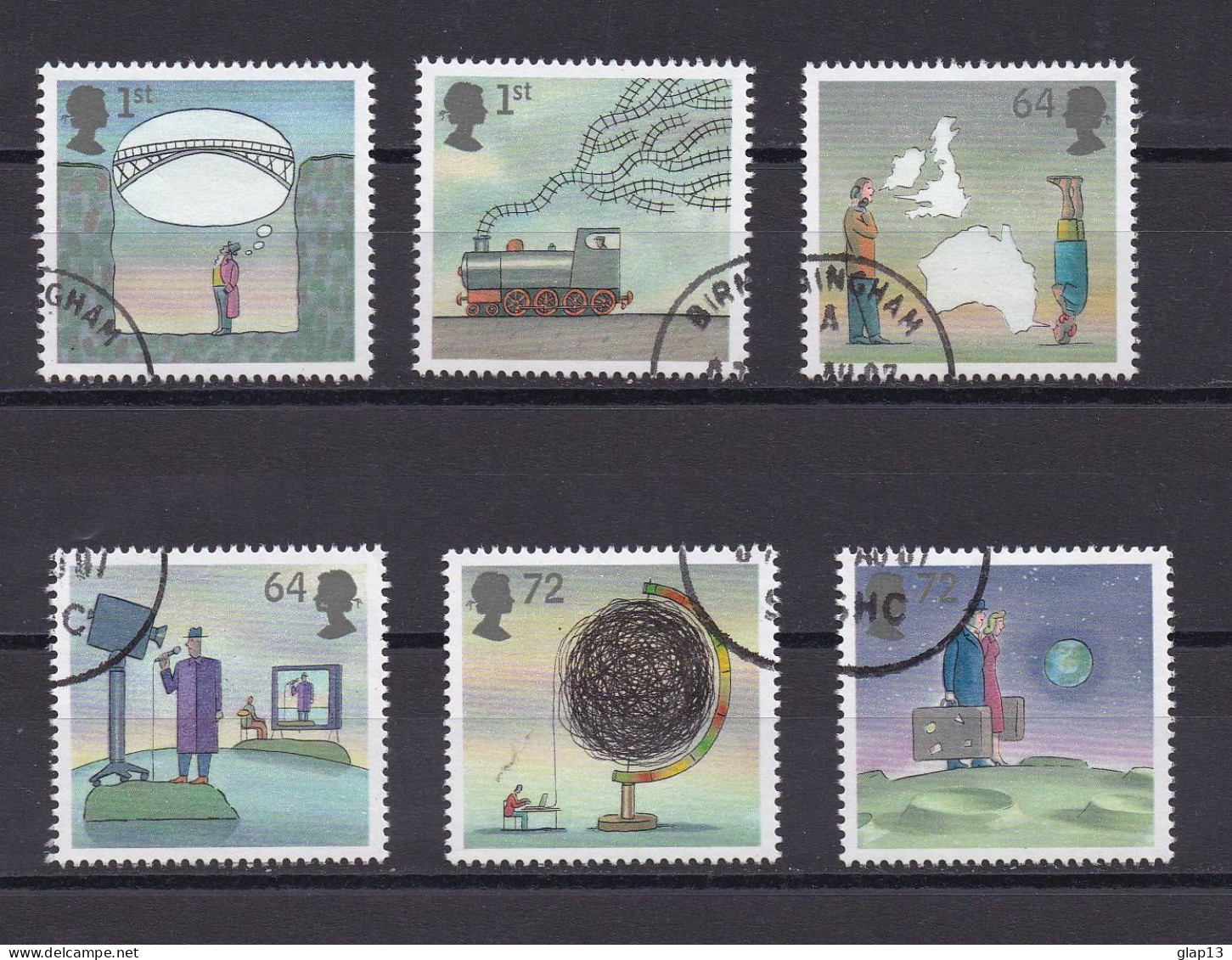 GRANDE-BRETAGNE 2007 TIMBRE N°2853/58 OBLITERE INVENTIONS - Used Stamps