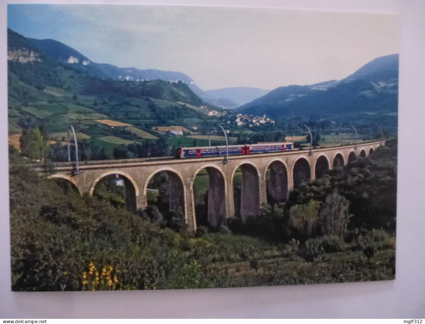 COMPEYRE (12) : Z2 Z 7500 Ligne Béziers - Neussargues - Viaduc Des Terrals  En Aout 1992 - Sonstige & Ohne Zuordnung